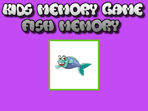 Play Fish Memory - Kids Learning Games