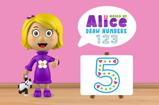 World of Alice   Draw Numbers play online no ADS