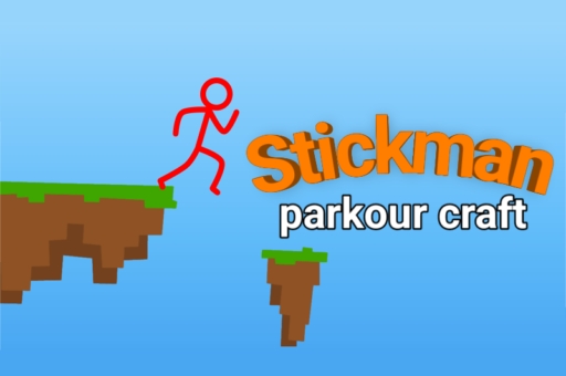 Stickman parkour craft