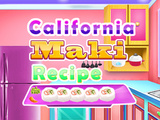California Maki Recipe Online Girls Games on NaptechGames.com