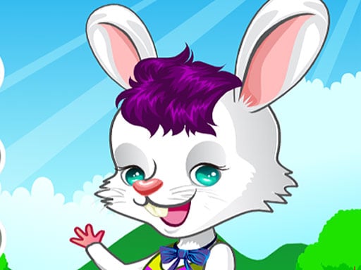 Cute Rabbit Dress Up Online Girls Games on NaptechGames.com