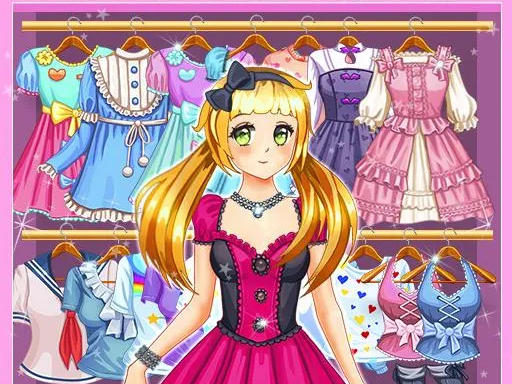 Anime Kawaii Dress Up Game for Girl