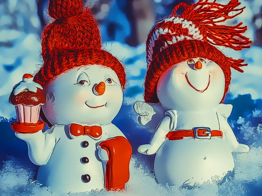 Play Snowman Couples Online