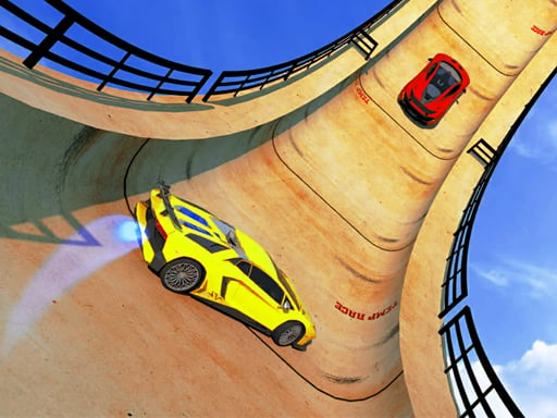 Car Sky Stunts Online Racing Games on NaptechGames.com