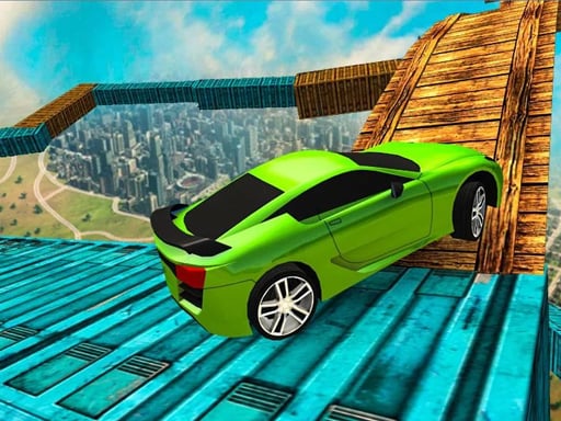 Impossibles Car stunt Online Arcade Games on taptohit.com
