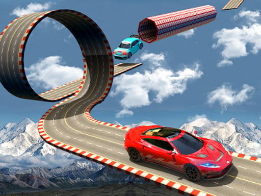 Mega Car Death Ramps 3d Online Racing Games on NaptechGames.com
