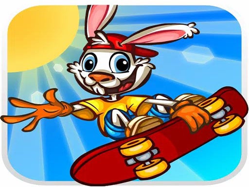 Lapin Patineur - Bunny Skater - Play Free Best Arcade Online Game on JangoGames.com