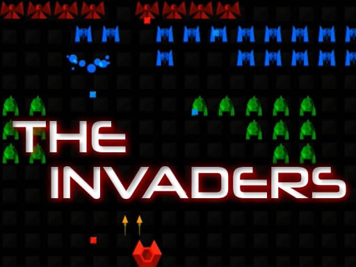 The Invaders Online Shooting Games on taptohit.com