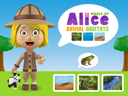 World of Alice  Animal Habitat - Play Free Best Puzzle Online Game on JangoGames.com