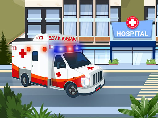 Ambulance Driver Online Racing Games on NaptechGames.com