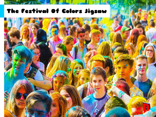 Play The Festival Of Colors Jigsaw