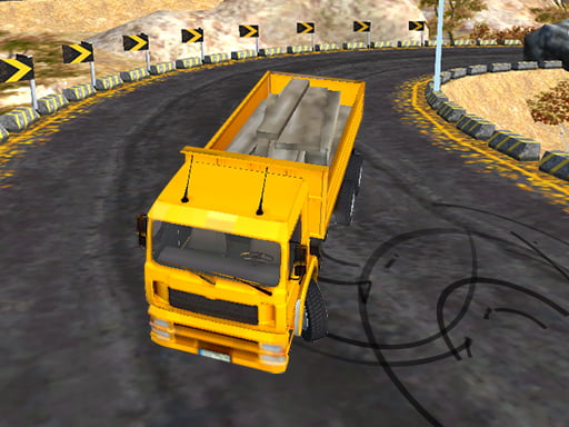 Long Trailer Truck Cargo Truck Simulator Game Online Action Games on NaptechGames.com