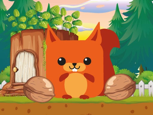 Blocky Squirrel  Online Arcade Games on NaptechGames.com