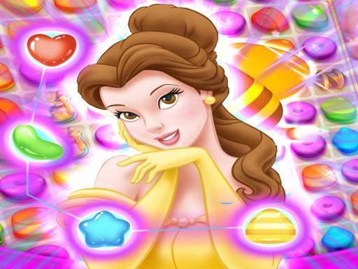 Play Belle Princess Match 3 Puzzle