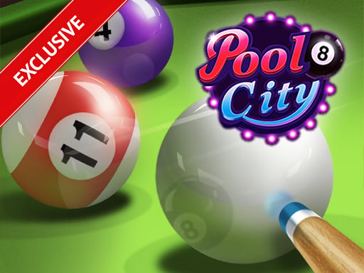Billiards City Online Sports Games on taptohit.com