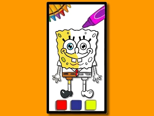 SpongeBob Coloring Adventure - Play Free Best Girls Online Game on JangoGames.com