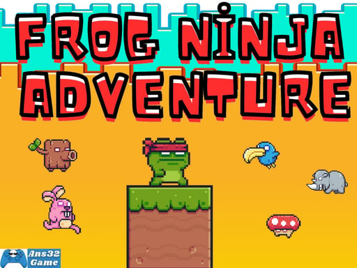Frog Ninja Adventure - Play Free Best Hypercasual Online Game on JangoGames.com