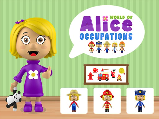 World of Alice   Occupations - Play Free Best Puzzle Online Game on JangoGames.com