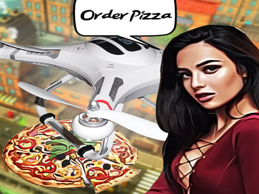 Pizza Drone Delivery Online Arcade Games on NaptechGames.com