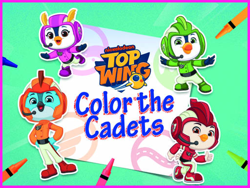 Top Wing: Color the Cadets - Hypercasual