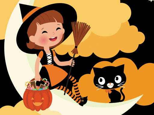 Play Little Witch Puzzle