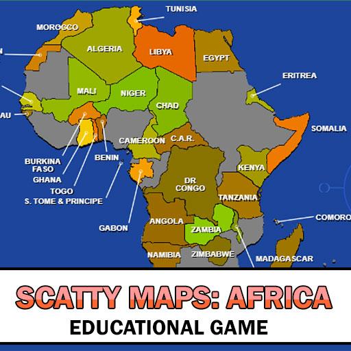 Scatty Maps Africa