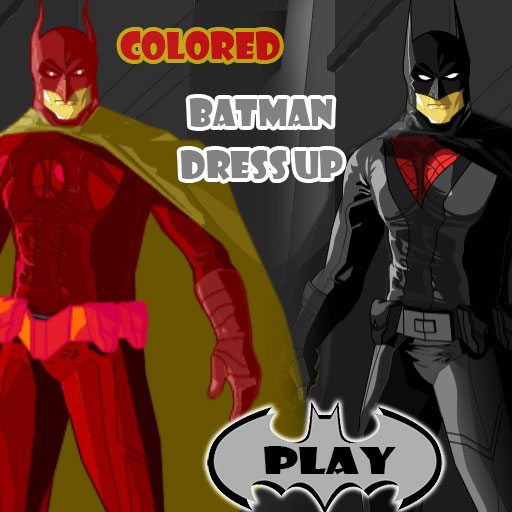 Colored Batman Dress Up