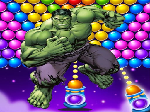 Play Hulk Bubble Shooter Games Online Puzzle Games on NaptechGames.com
