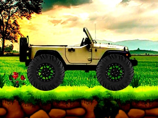 Jeep Wheelie Online Racing Games on NaptechGames.com