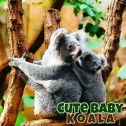 Cute Baby Koala Bear
