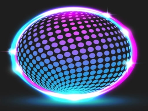 Funny Neon Ball Online 3D Games on taptohit.com