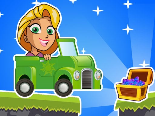 Play Princess Rapunzel Car Racing Adventure Online