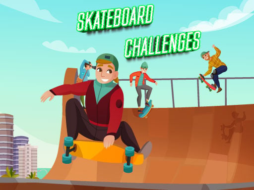 Skateboard Challenges Online Racing Games on NaptechGames.com
