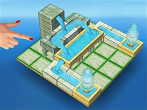 Water Flow Puzzle Game - 3D