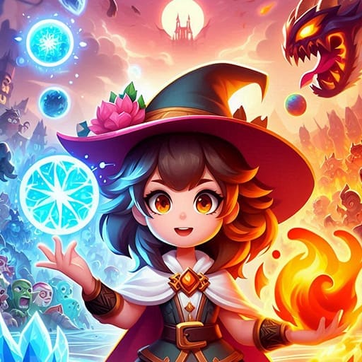 Mage Adventure: Mighty Raid Play online Free