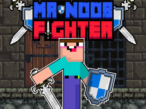 Mr Noob Fighter Online Arcade Games on taptohit.com