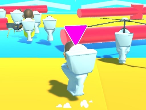 Fall Boys Skibidi Toilet Online Action Games on NaptechGames.com