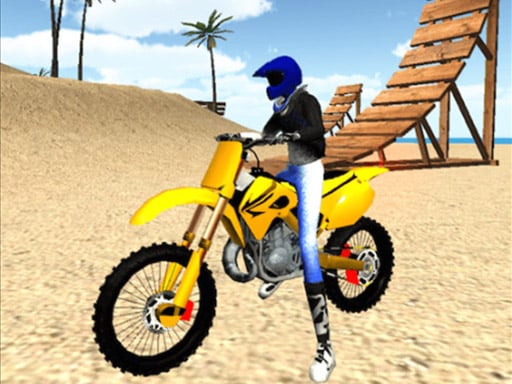 Beach Bike Stunt  Online Racing Games on NaptechGames.com
