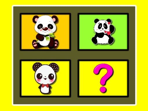 Baby Panda Memory - Play Free Best Girls Online Game on JangoGames.com
