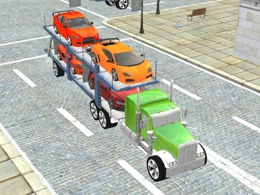 Car Transport Truck Online Adventure Games on NaptechGames.com