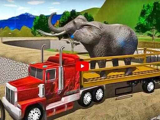 Animal Simulator Truck Transport 2020 Online Action Games on NaptechGames.com