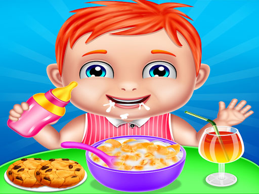Babysitter Daycare - Baby Care Online Baby Hazel Games on NaptechGames.com