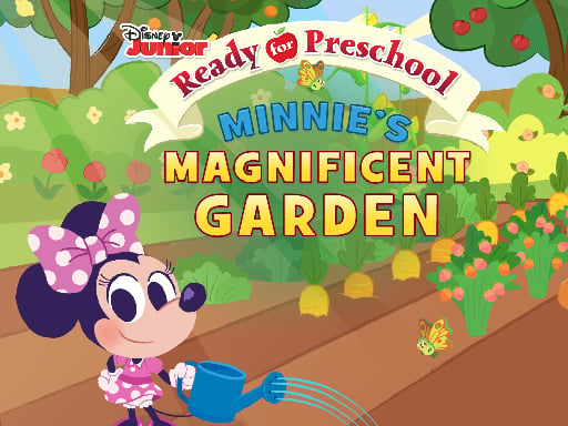 Preschool Minnie Magnificent Garden Game | preschool-minnie-magnificent-garden-game.html