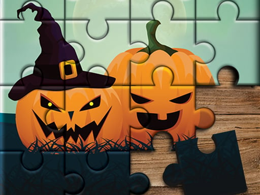 Play HALLOWEEN PUZZLE - PUZZLE