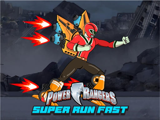 Power Rangers Run Fast - Escape Zombies Online Racing Games on NaptechGames.com