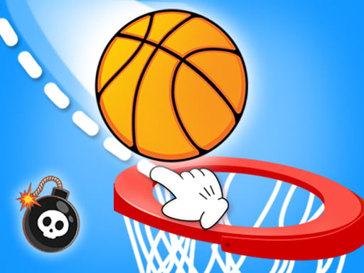 The Dunk Ball Online Puzzles Games on NaptechGames.com