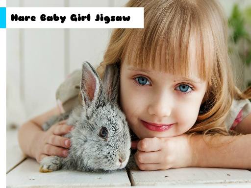 Hare Baby Girl Jigsaw