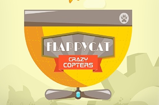 FlappyCat Crazy Copters play online no ADS