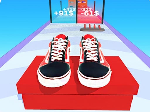 Shoes Race Evolution 3D Online Arcade Games on NaptechGames.com