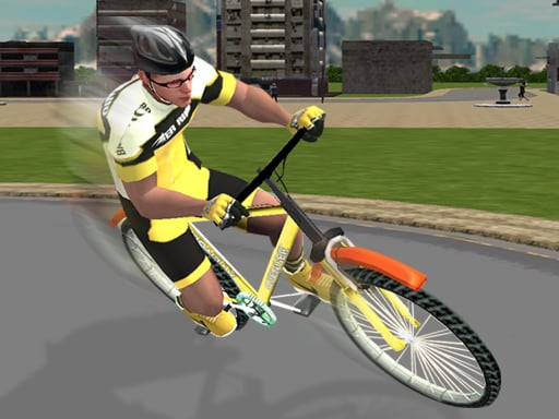 Pro Cycling 3D Simulator Online Arcade Games on taptohit.com